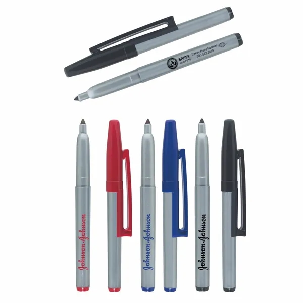 Experience the quality craftsmanship of this American-made black ink marker, the... from ASI 83770 Royal Industries / The Royal Line
