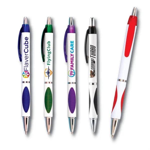 Elevate your advertising message with this sleek pen!... from ASI 83770 Royal Industries