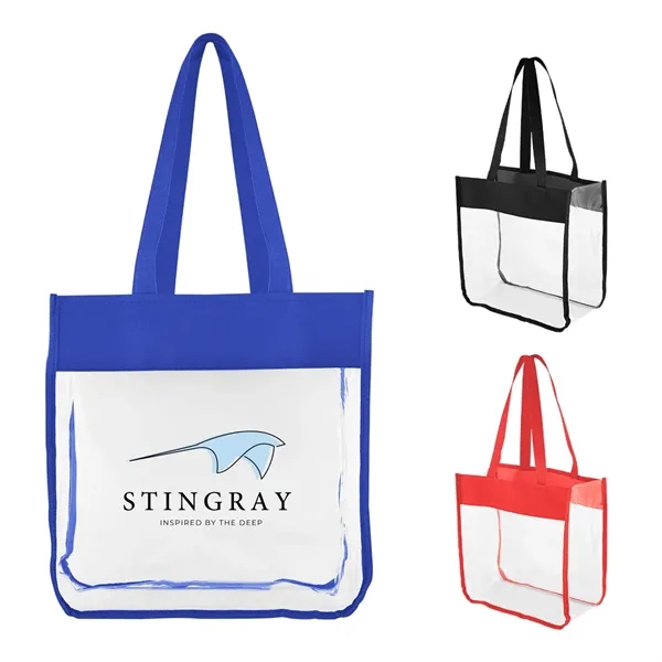 Cassie Clear EVA Tote Bag... from ASI 61125 Hit Promotional Products