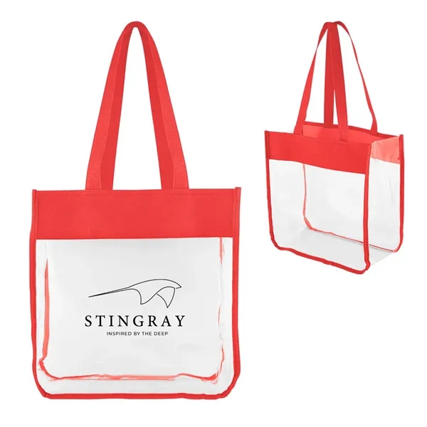 Cassie Clear EVA Tote Bag... from ASI 61125 Hit Promotional Products
