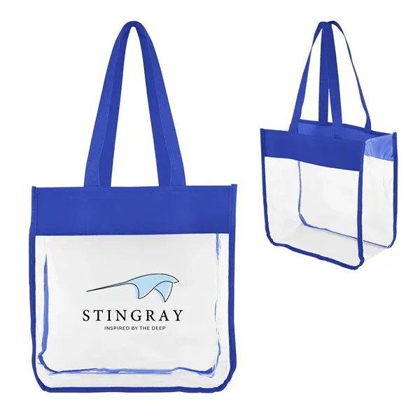 Cassie Clear EVA Tote Bag... from ASI 61125 Hit Promotional Products