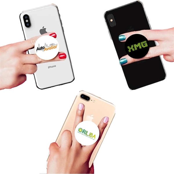 PopUp Twist Draw String Grip & Stand sticks flat to a... from ASI 62635 Inno-Vative Solutions Grp LTD