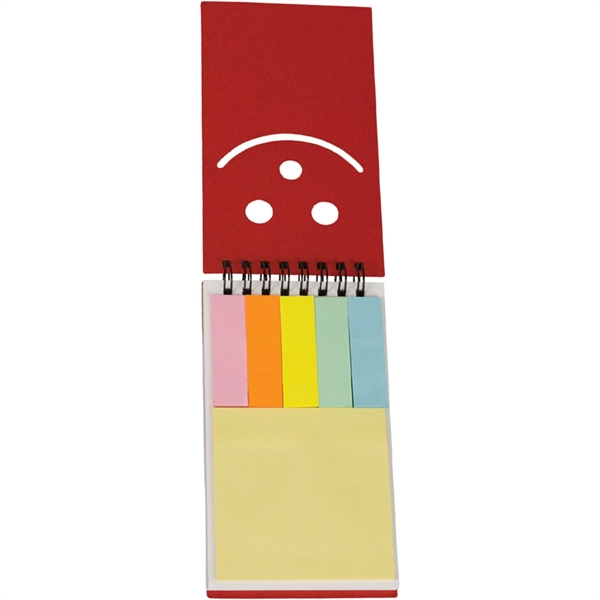 Smile jotter with 50 pages of lined paper, a 3" x... from ASI 54100 Fields Manufacturing Inc / TargetLine®