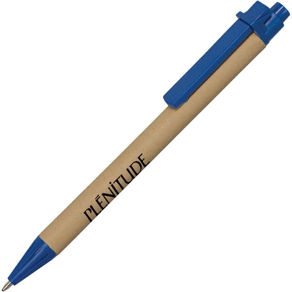 Eco spiral notebook with 5 1/2" paper barrel pen.... from ASI 54100 Fields Manufacturing Inc / TargetLine®