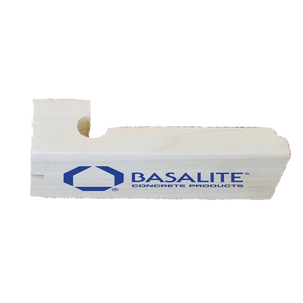 4" mason's wooden line block.... from ASI 79951 Promosafe / Promosafe