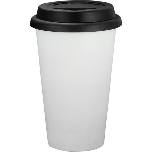 Double-Wall Ceramic Tumbler 11oz... from ASI 66887 PCNA