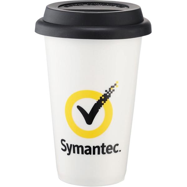 Double-Wall Ceramic Tumbler 11oz... from ASI 66887 PCNA