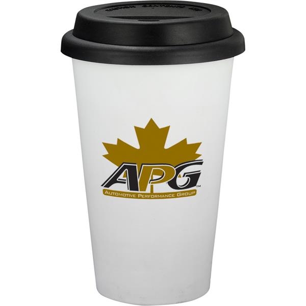 Double-Wall Ceramic Tumbler 11oz... from ASI 66887 PCNA