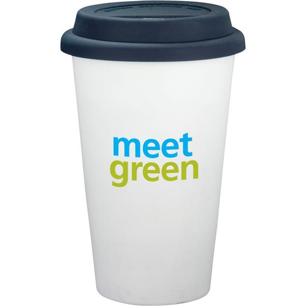 Double-Wall Ceramic Tumbler 11oz... from ASI 66887 PCNA