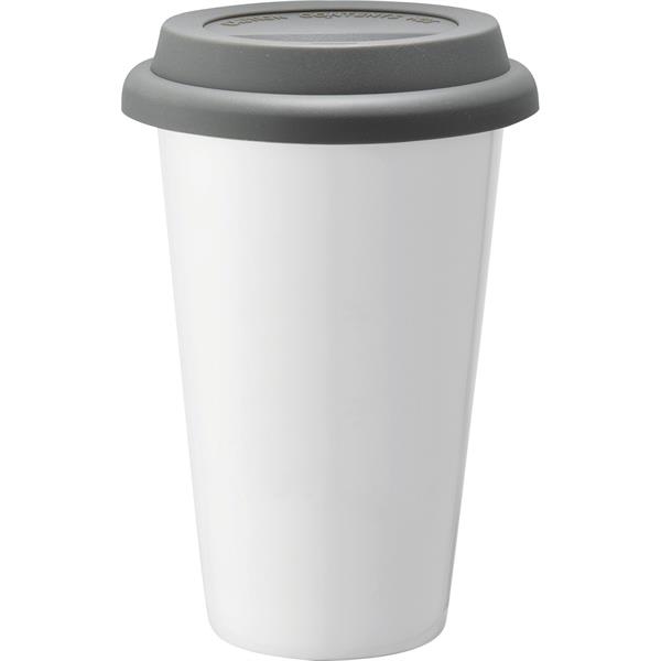 Double-Wall Ceramic Tumbler 11oz... from ASI 66887 PCNA