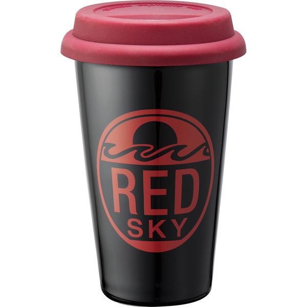 Double-Wall Ceramic Tumbler 11oz... from ASI 66887 PCNA