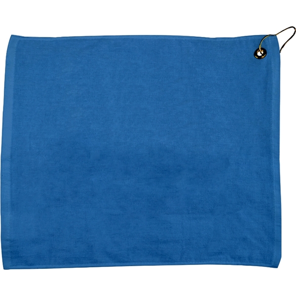 Hemmed golf towel made of terry, measuring 15" x 18", and... from ASI 38120 Ball Pro / Diversified Quality Kitchenware