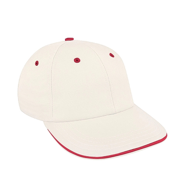 Unstructured "Dad" Cotton Twill Union/USA Made Baseball Cap With Fabric Strap-Slide.... from ASI 73775 Unionwear