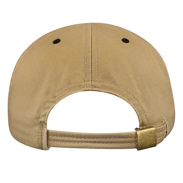 Unstructured "Dad" Cotton Twill Union/USA Made Baseball Cap With Fabric Strap-Slide.... from ASI 73775 Unionwear