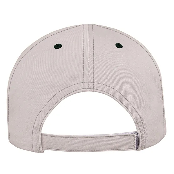 Unstructured "Dad" Cotton Twill Union/USA Made Baseball Cap With Fabric Strap-Slide.... from ASI 73775 Unionwear