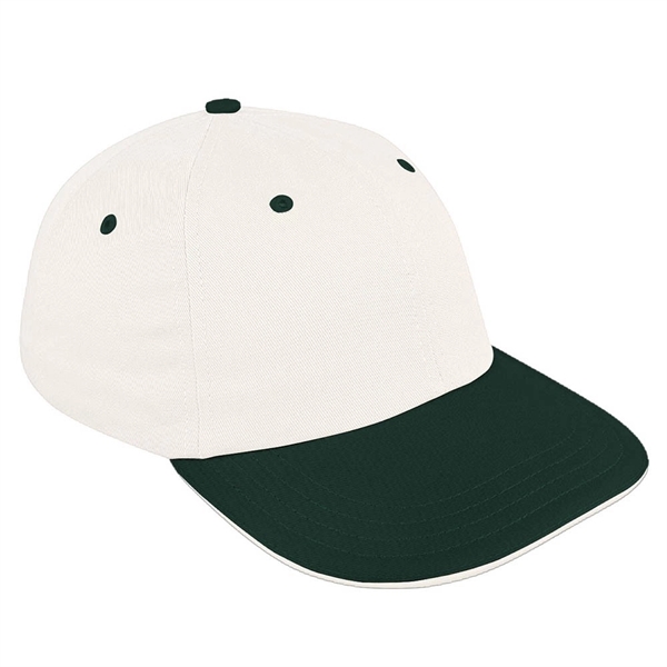 Unstructured "Dad" Cotton Twill Union/USA Made Baseball Cap With Fabric Strap-Slide.... from ASI 73775 Unionwear