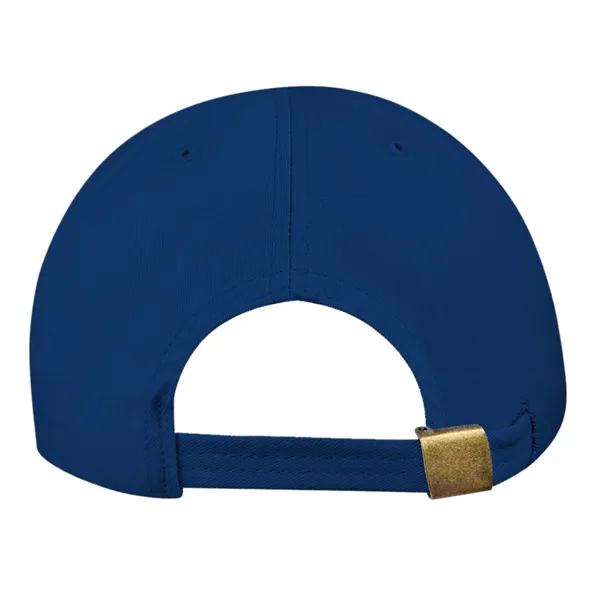 Unstructured "Dad" Cotton Twill Union/USA Made Baseball Cap With Snapback. Contrasting... from ASI 73775 Unionwear
