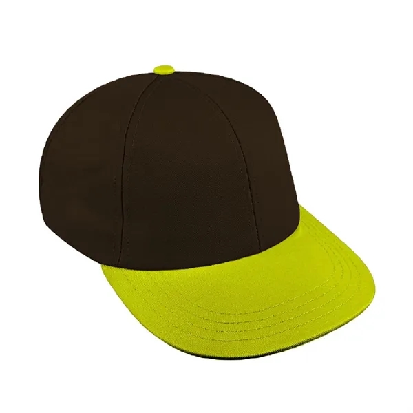 Unstructured "Dad" Cotton Twill Union/USA Made Baseball Cap With Snapback. Contrasting... from ASI 73775 Unionwear