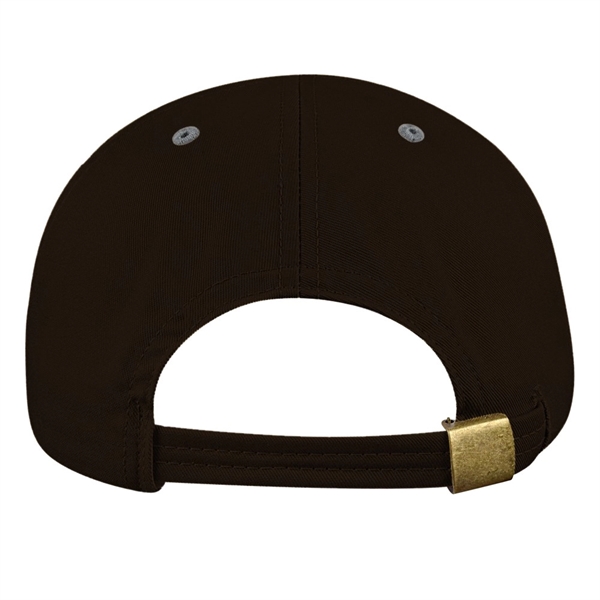 Unstructured "Dad" Cotton Twill Union/USA Made Baseball Cap With Snapback. Contrasting... from ASI 73775 Unionwear