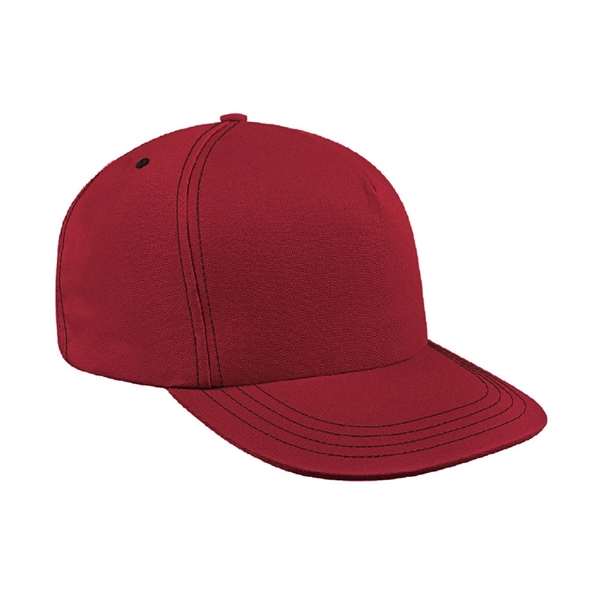 Order Custom Unstructured "Dad", Cotton Twill, Fabric Strap-Slide Baseball Caps. Union... from ASI 73775 Unionwear