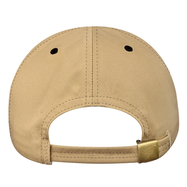 Unstructured "Dad" Cotton Twill Union/USA Made Baseball Cap With Velcro Strap.... from ASI 73775 Unionwear