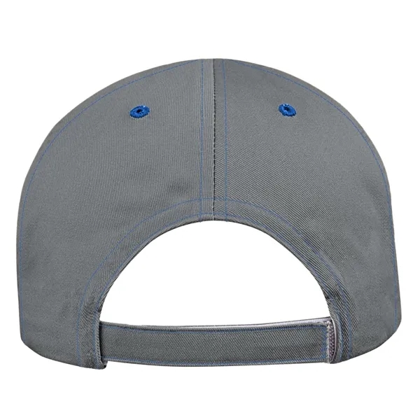 Unstructured "Dad" Cotton Twill Union/USA Made Baseball Cap With Velcro Strap.... from ASI 73775 Unionwear