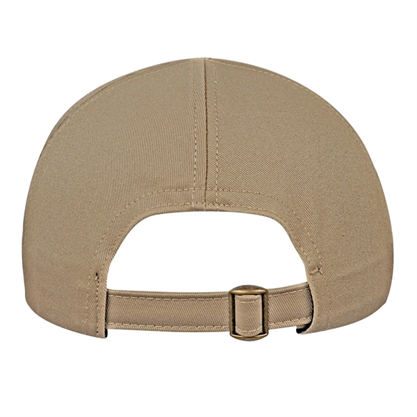 Unstructured "Dad" Cotton Twill Union/USA Made Baseball Cap With Velcro Strap.... from ASI 73775 Unionwear