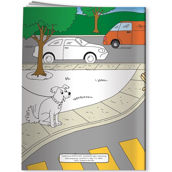 Coloring Book - My Visit With a Police Officer... from ASI 54100 Fields Manufacturing Inc / Better Life Line