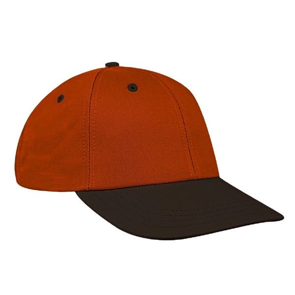 Unstructured "Dad" Cotton Twill Union/USA Made Baseball Cap With Snapback. Contrasting... from ASI 73775 Unionwear