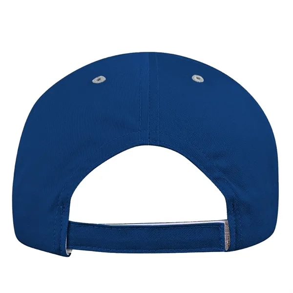 Unstructured "Dad" Cotton Twill Union/USA Made Baseball Cap With Snapback. Contrasting... from ASI 73775 Unionwear