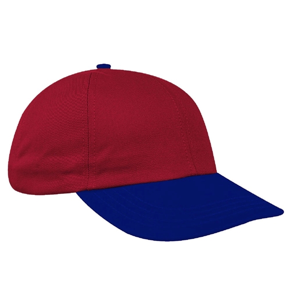 Unstructured "Dad" Cotton Twill Union/USA Made Baseball Cap With Fabric Strap-Slide.... from ASI 73775 Unionwear