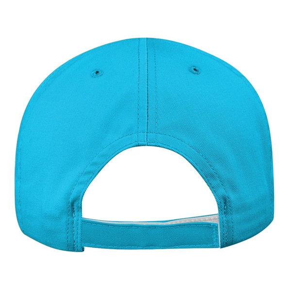Unstructured "Dad" Cotton Twill Union/USA Made Baseball Cap With Snapback. Contrasting... from ASI 73775 Unionwear