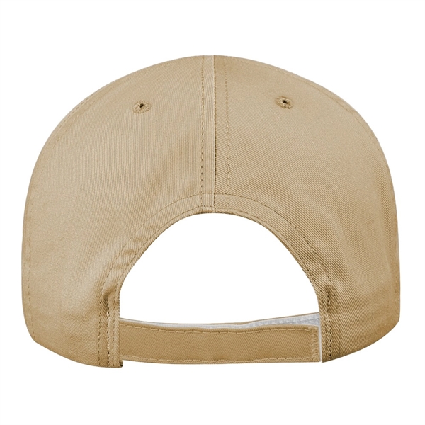 Unstructured "Dad" Cotton Twill Union/USA Made Baseball Cap With Snapback. Contrasting... from ASI 73775 Unionwear
