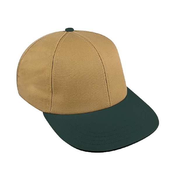 Unstructured "Dad" Cotton Twill Union/USA Made Baseball Cap With Snapback. Contrasting... from ASI 73775 Unionwear