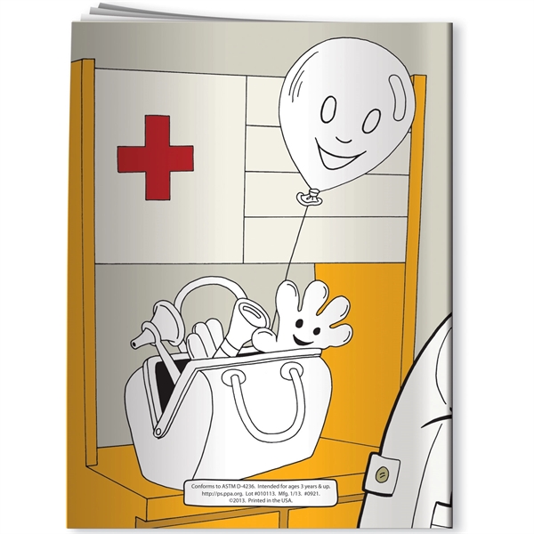 Coloring Book - Let's Go to the Doctor... from ASI 54100 Fields Manufacturing Inc / Better Life Line