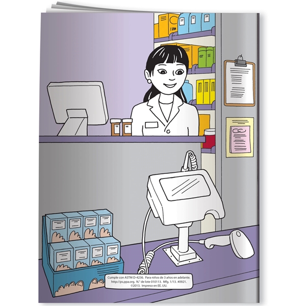 Coloring Book - My Visit to the Pharmacy... from ASI 54100 Fields Manufacturing Inc / Better Life Line