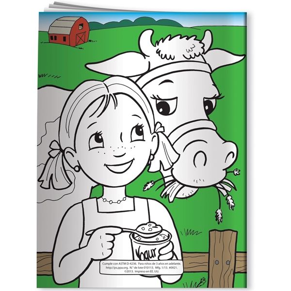 Coloring Book - Feel Good! Eat Healthy!... from ASI 54100 Fields Manufacturing Inc / Better Life Line