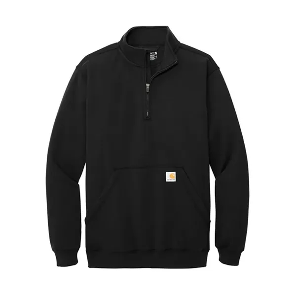 Durable Carhartt 1/4-zip sweatshirt made for work crews and branded everyday... from ASI 72657 Active Life Promo / Active Life