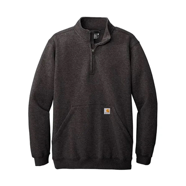 Durable Carhartt 1/4-zip sweatshirt made for work crews and branded everyday... from ASI 72657 Active Life Promo / Active Life