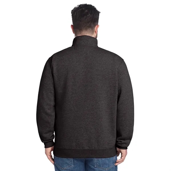 Durable Carhartt 1/4-zip sweatshirt made for work crews and branded everyday... from ASI 72657 Active Life Promo / Active Life