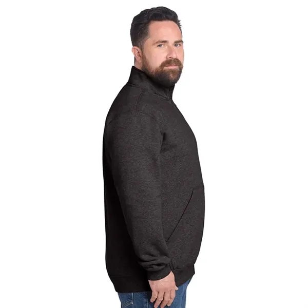 Durable Carhartt 1/4-zip sweatshirt made for work crews and branded everyday... from ASI 72657 Active Life Promo / Active Life