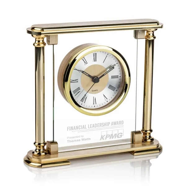 The Parkington Mantle Clock is a refined tabletop timepiece crafted from... from ASI 84592 St Regis Group