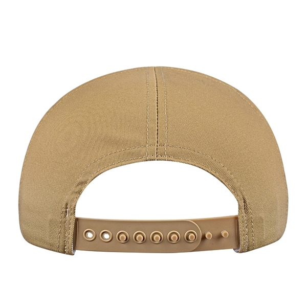 Unstructured "Dad" Cotton Twill Union/USA Made Baseball Cap With Fabric Strap-Slide.... from ASI 73775 Unionwear