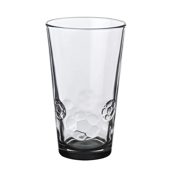 Our 16 oz. Pint Glass has an embossed soccer pattern for... from ASI 62088 IDProductsource