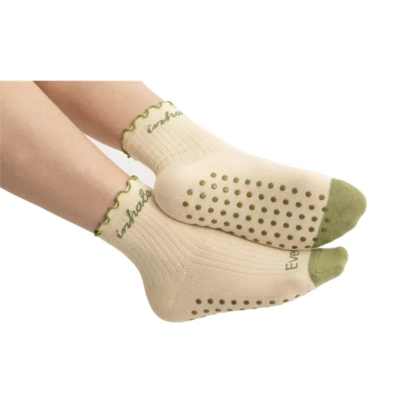 One Pair of One-Size-Fits-All Socks with Woven-In Jacquard Design Up to... from ASI 45657 Pop! Promos