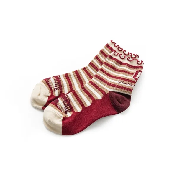 One Pair of One-Size-Fits-All Socks with Woven-In Jacquard Design Up to... from ASI 45657 Pop! Promos