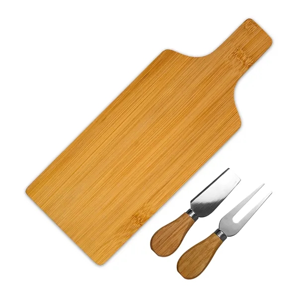 Handy Bamboo Charcuterie Set... from ASI 30208 A P Specialties / AP Specialties
