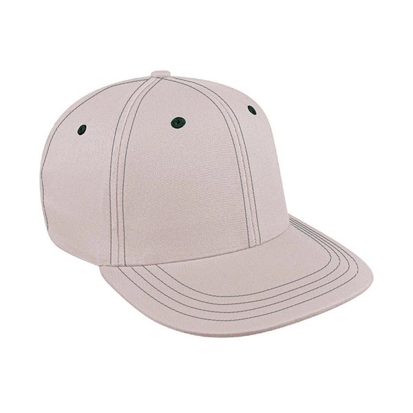 Lowstyle Structured Cotton Twill Union/USA Made Baseball Cap With Fabric Strap-Buckle.... from ASI 73775 Unionwear