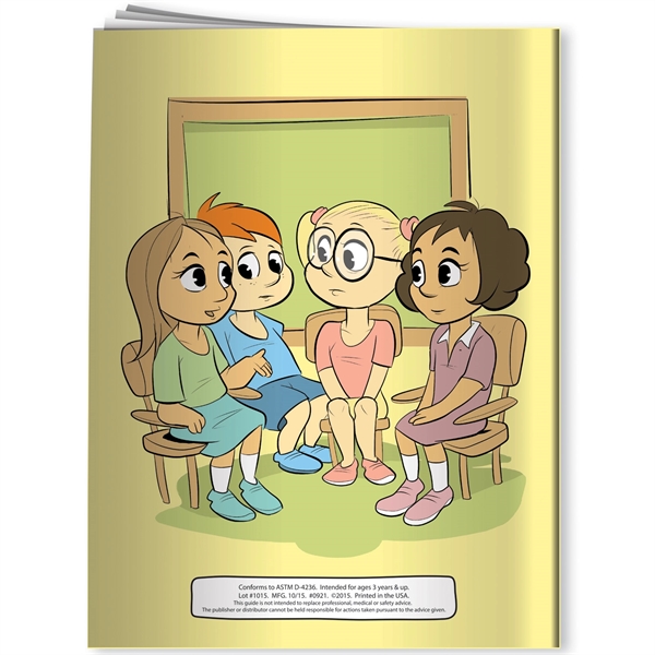 Coloring Book - Hi, I'm Calmy the Kitten... from ASI 54100 Fields Manufacturing Inc / Better Life Line