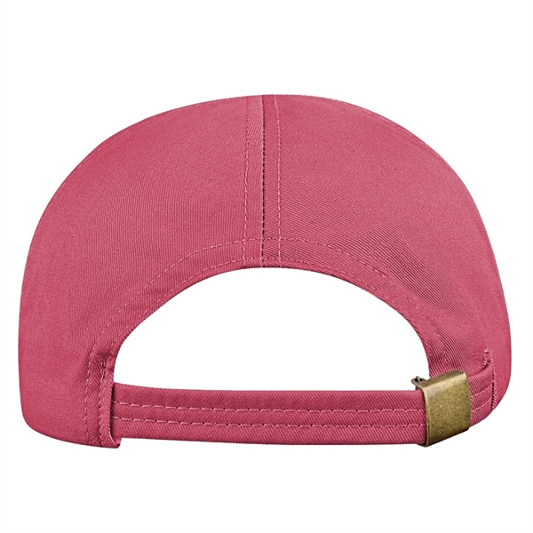 Lowstyle Structured Cotton Twill Union/USA Made Baseball Cap With Fabric Strap-Buckle.... from ASI 73775 Unionwear